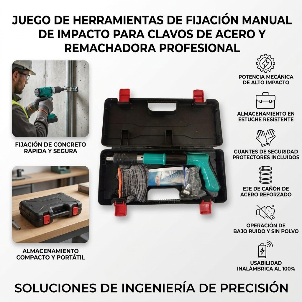 Pistola de Impacto Remachadora