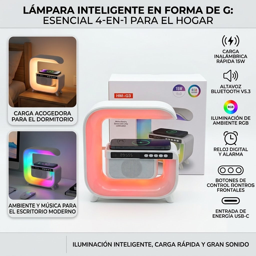 Lampara Corneta Inteligente G