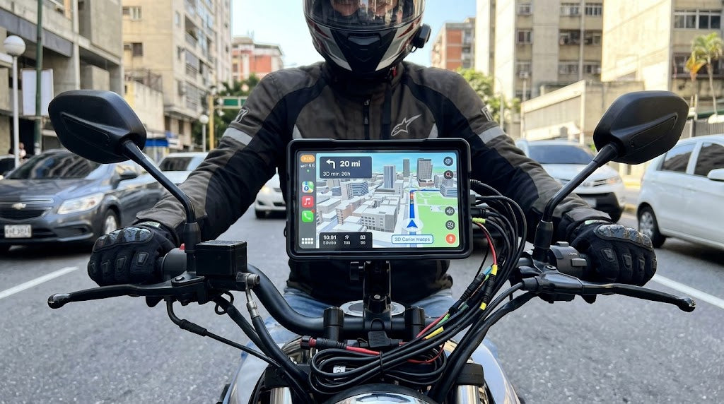 Carplay de Moto Con Camara (FF)