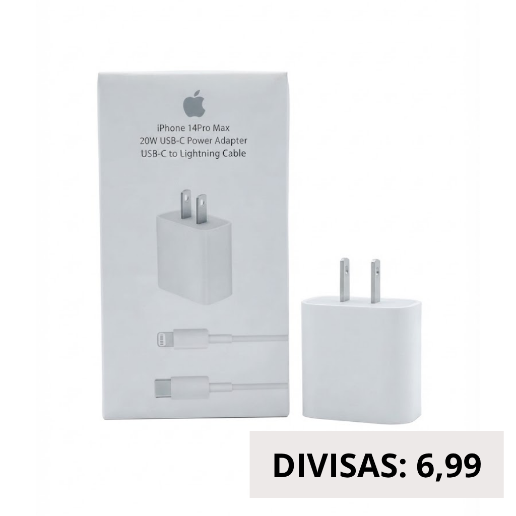 Kit Cargador Iphone 20W TYPE-Lightning (FF)