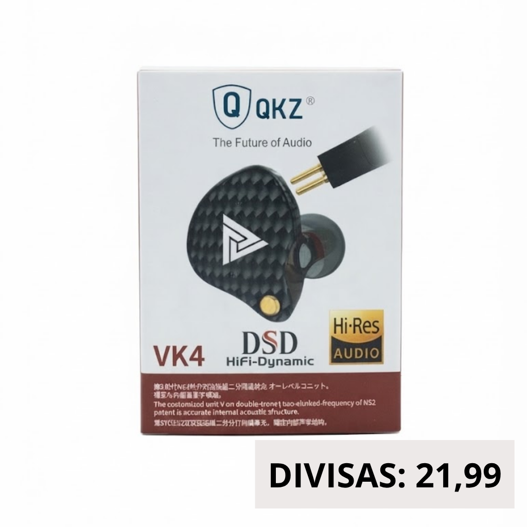 Audífonos QKZ VK4 (FF)