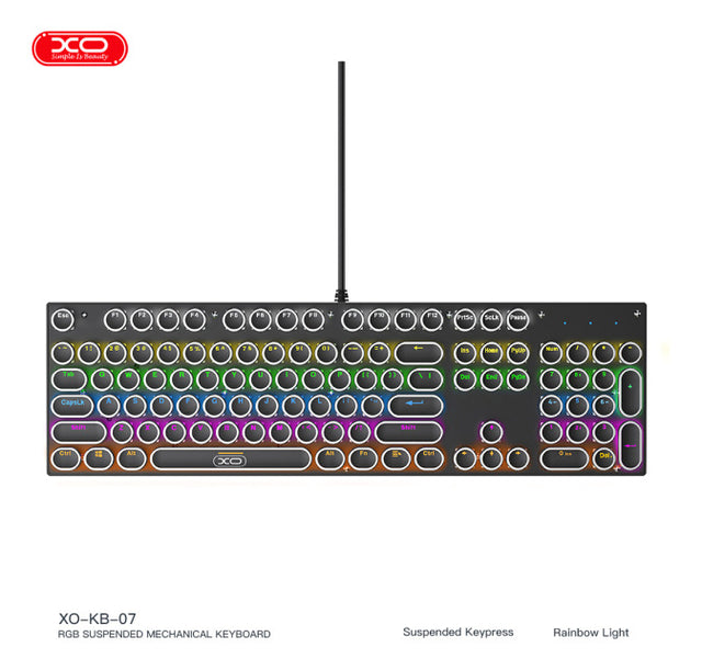 Teclado Mecanico Gamer Rgb XO-Kb-07