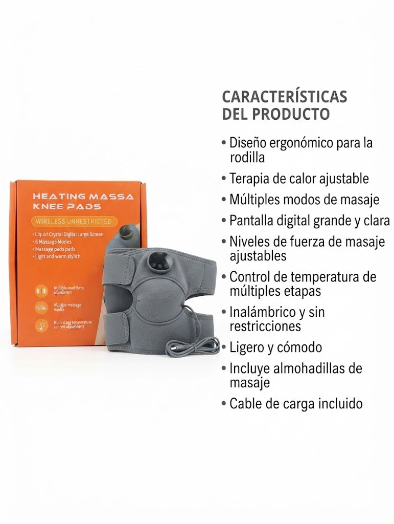 Rodillera Con Calefacción y Masaje (FF)